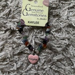 Kaylee semi precious gem stone bracelet
